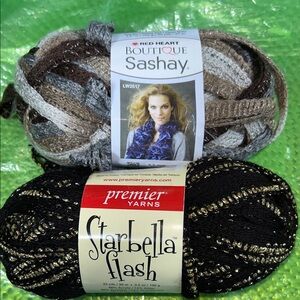 Boutique Sashay Scarf - Brown and Gray